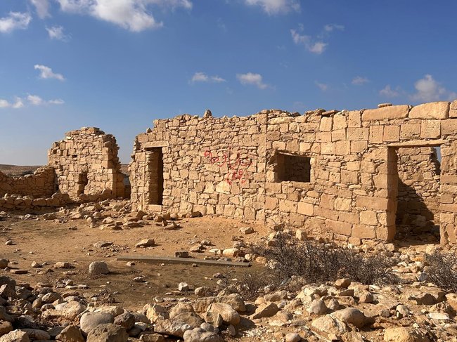 Ottoman-period road station at Halutza in the Negev desert